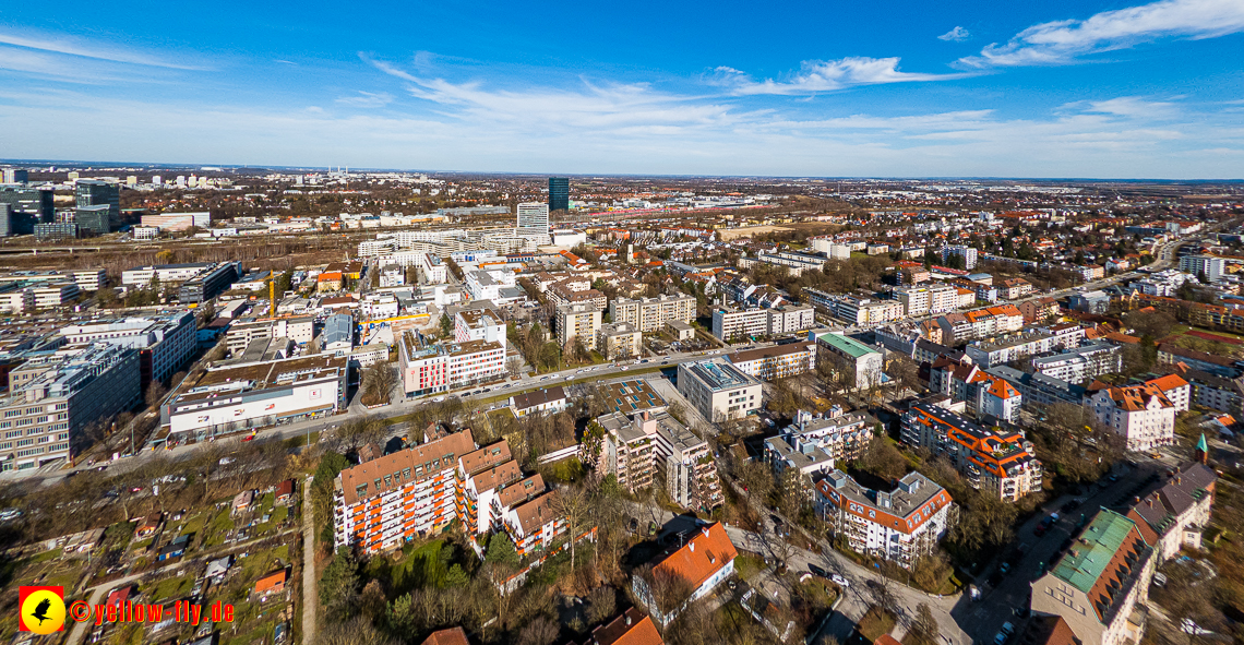 20.02.2023 - der Hachinger Bach zwischen Berg am Laim und Neuperlach